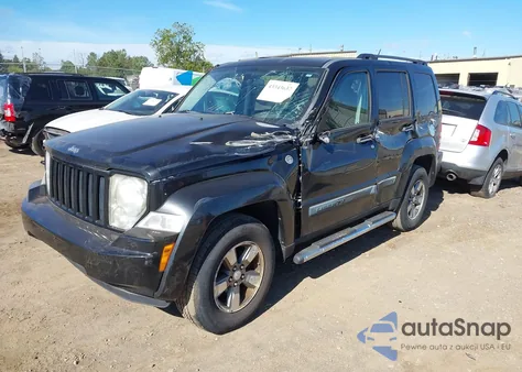 2008 Jeep Liberty Sport from USA, damaged, VIN 1J8GN28K28W221019